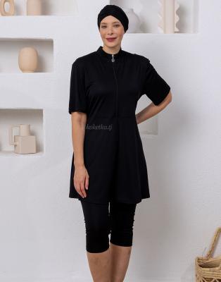 Модный купальник с короткими лосинами