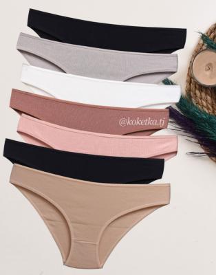 Набор хлопковых трусиков — слип (7 шт)