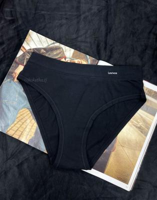 Хлопковые трасики на высокой посадке