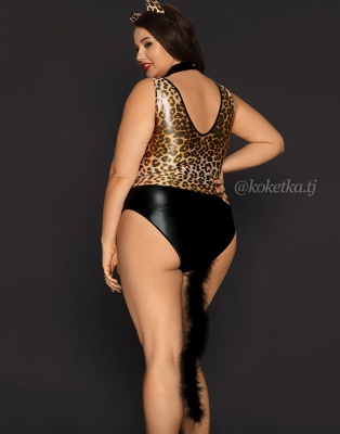 Игровой костюм кошечки (Plus Size)