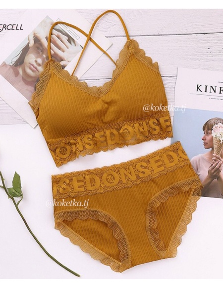 Кружевной топ с трусиками