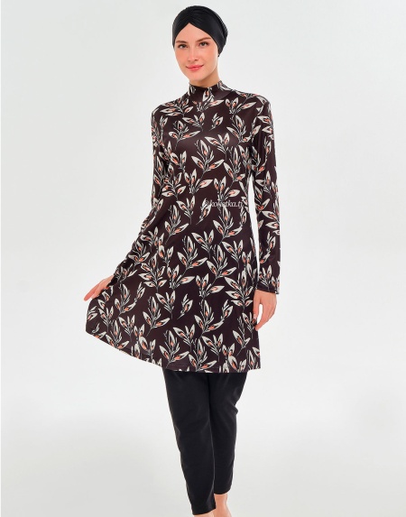 Модный купальник с лосинами   