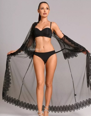 Прозрачный халат