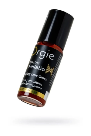 Блеск для губ Orgie Electric Fellatio с вибрирующим эффектом, 10 мл