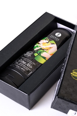 Возбуждающий гель для влюбленных Shunga Lotus Noir, уникальная формула с L-аргинином, 60 мл
