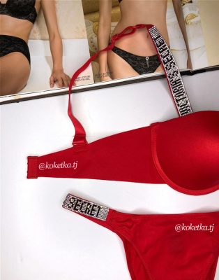 Бюстгальтер с трусиками под Victoria’s Secret