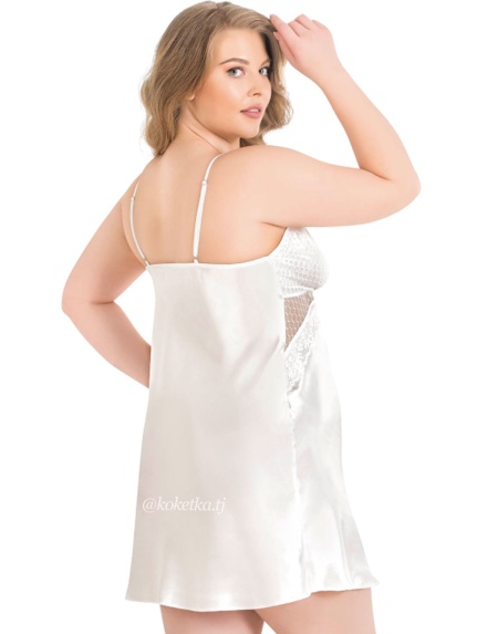 Атласная сорочка (XXL, 3XL, 4XL)