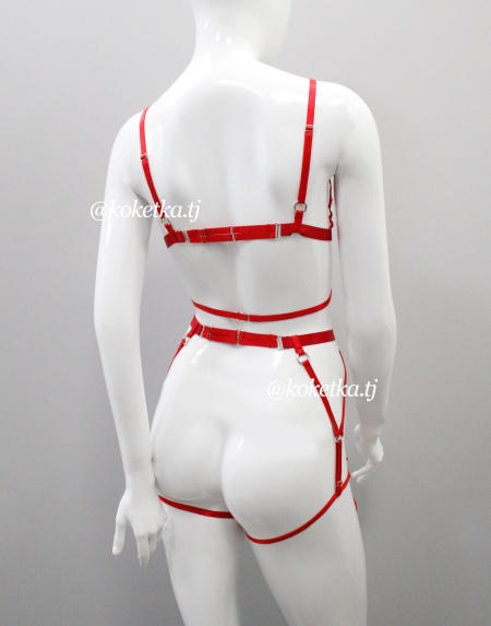 Комплект стреп и пэстисы на груди