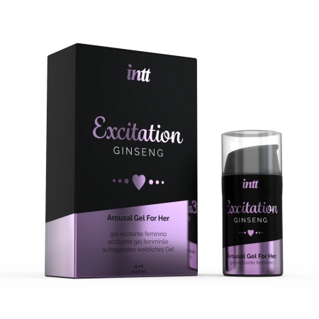 Возбуждающий интимный гель с женьшенем для нее, Excitation, 15 мл