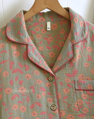 Муслиновая рубашка со штанами