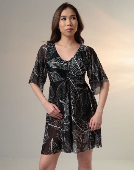 Купальник платье (низ трусики)