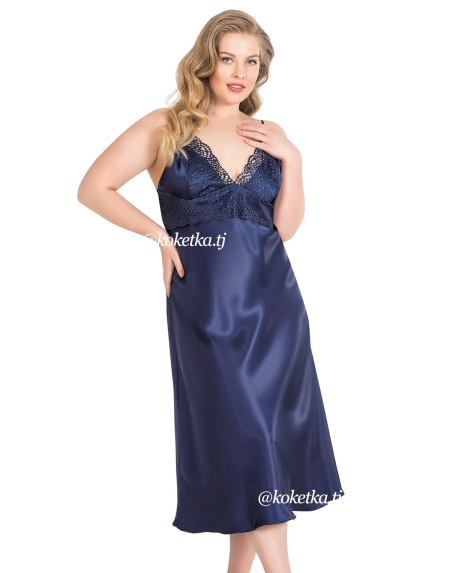 Атласная сорочка (XXL, 3XL, 4XL)