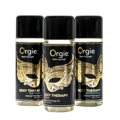 Набор массажных масел Orgie SEXY THERAPY MINI SIZE COLLECTION 3 X 30ml
