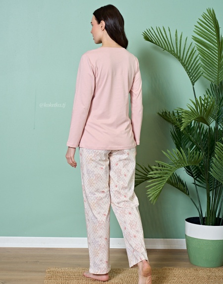 Домашний комплект с футболкой и штанами