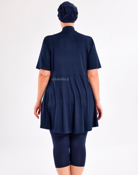 Модный купальник с короткими лосинами