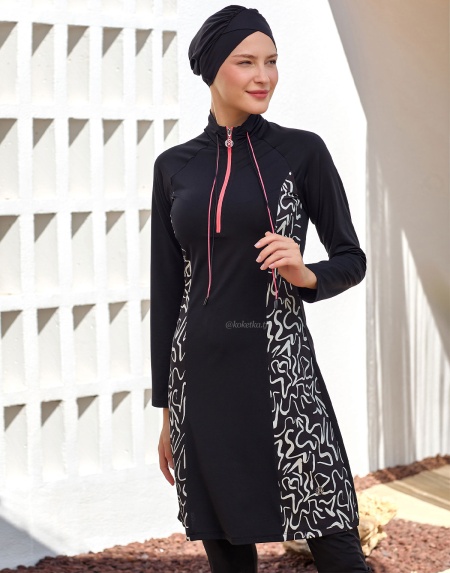 Модный купальник с лосинами   