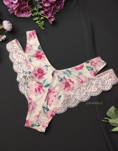 Трусики слипы  с разрезами