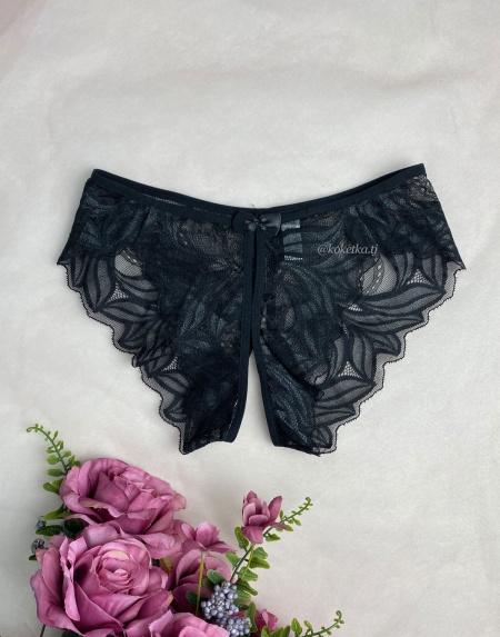 Эротические трусики-слипы стринг с доступом