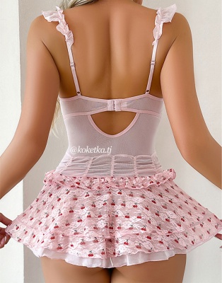 Корсет с пажами для чулок