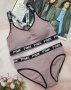 Удобный топ с трусиками под Pink