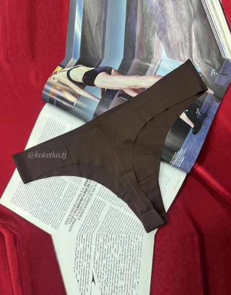 Бесшовные трусики стринг