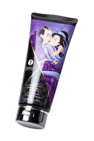 Съедобный массажный крем Shunga Exotic Fruits, экзотические фрукты, 200 мл