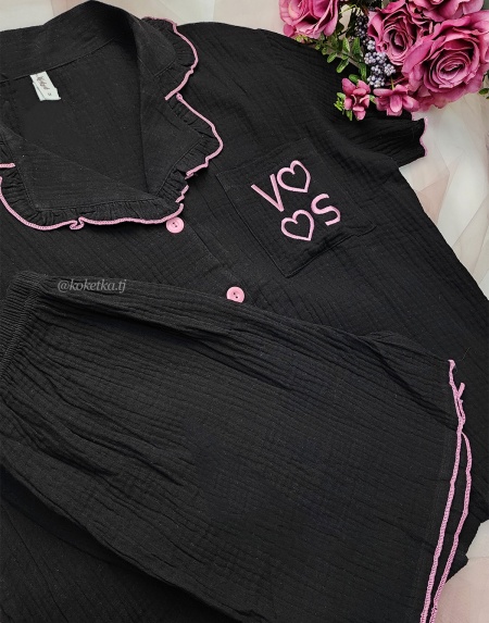 Рубашка и шорты из муслина