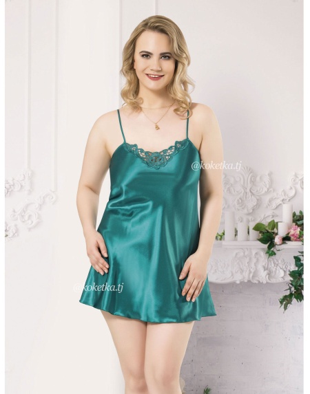 Атласная сорочка (2XL, 3XL, 4XL)