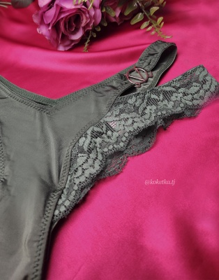 Трусики слипы  с разрезами