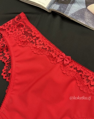 Кружевные трусики слипы