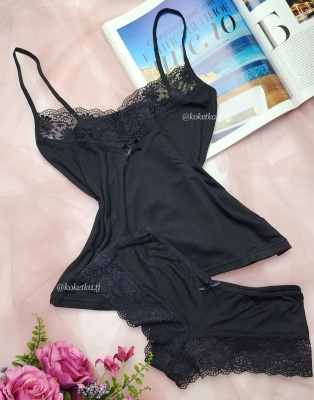 Комплект топ и шортики из хлопка