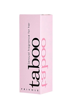 Туалетная вода с афродизиаками RUF Taboo Frivole для женщин, 50 мл