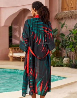 Прозрачная пляжная накидка