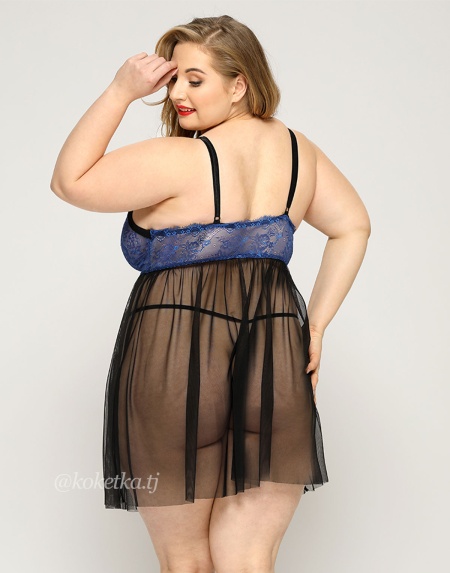 Очаровательный пеньюар (Plus Size)