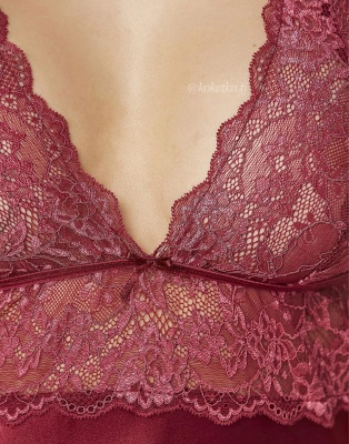 Привлекательная атласная сорочка  от Pierre Cardin