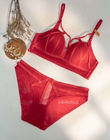 Бюстгальтер с трусиками