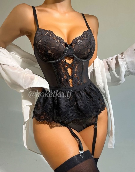 Эротическое кружевное боди