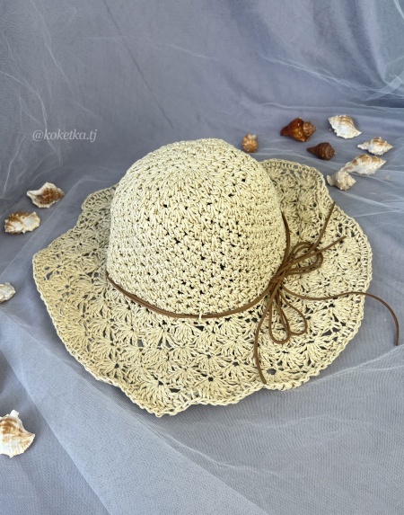 Пляжная шляпа