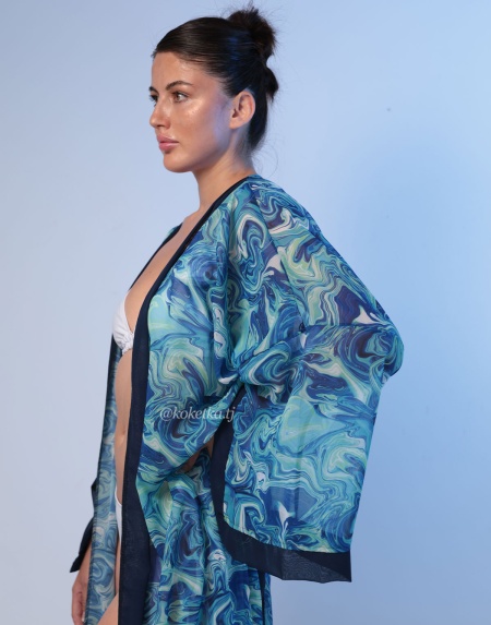 Прозрачная пляжная накидка