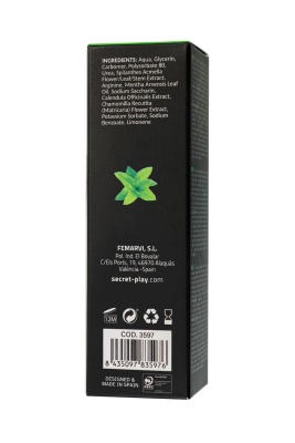 Гель для массажа SECRET PLAY с эффектом вибрации, охлаждающий, 15 мл