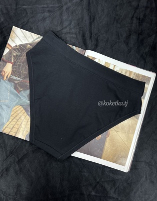 Хлопковые трасики на высокой посадке