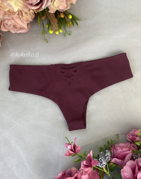 Бесшовные трусики бразилиана
