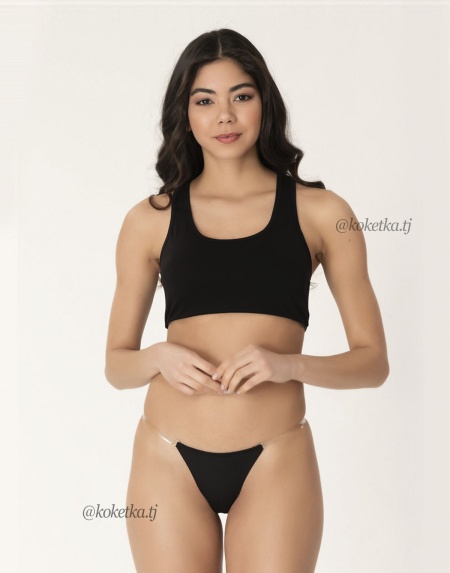 Бесшовные трусики танга