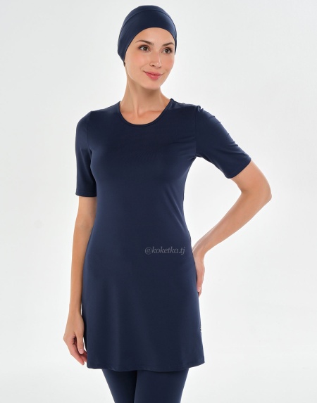 Платье и укороченные лосины