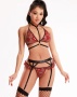 Сексуальный комплект белья с поясом