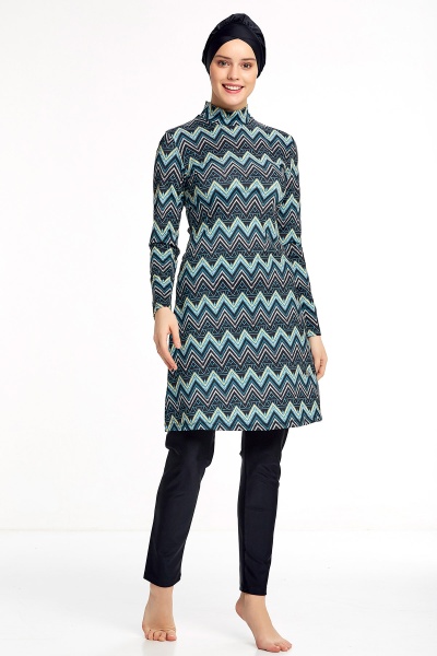 Модный купальник с лосинами   