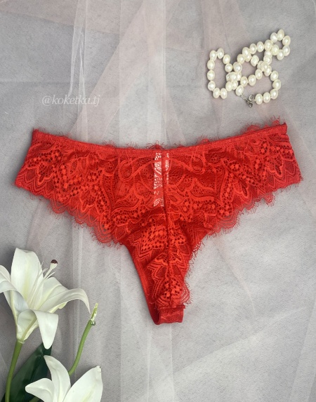 Ажурные трусики-бразилиана