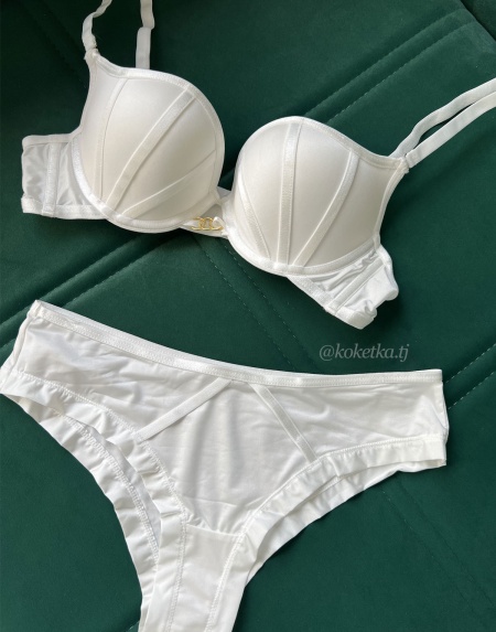 Бюстгальтер с трусиками (пуш-ап)