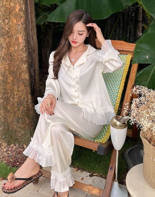 Домашний комплект с рубашкой и штанами