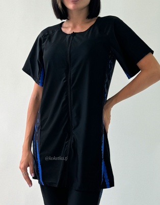 Модный купальник с короткими лосинами